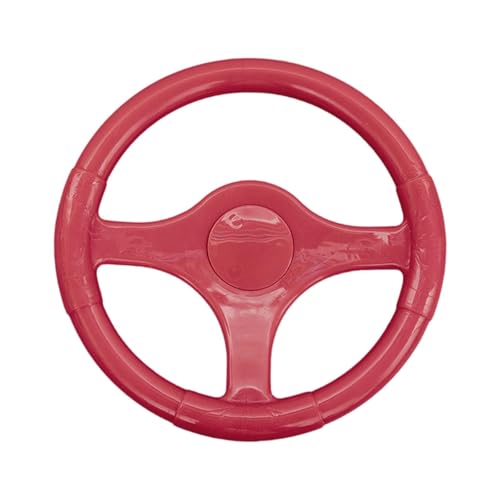 Amagogo Auto Lenkrad Rad Lenkung Spielzeug Auto Fahren Unterhaltung Spielzeug Fahren für, Rot von Amagogo