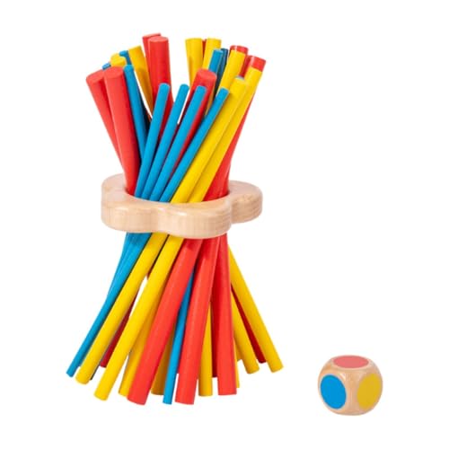 Amagogo BALALY MOTICE Training Toy Halten Sie es stetig Familienspiele Bildungsunterricht AIDS -Holzstock -Spielzeug für Familienversammlungen von Amagogo