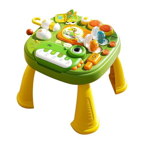 Amagogo Baby-Aktivitätstisch, musikalischer Lerntisch, Spielset mit Licht, Babyspielzeug, Spielzeug für Kinder im Alter von 1, 2, 3 und 4 Jahren Amagogo Baby-Aktivitätstisch, musikalischer Lerntisch, Spielset mit Licht, Babyspielzeug, Spielzeug für Kinder im Alter von 1, 2, 3 und 4 Jahren von Amagogo