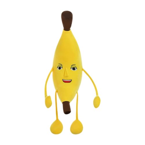 Amagogo Banana Plüschspielzeug umarmt Plüschspielzeug mit soliden kreativen, weichen, gefüllten Kissen Cartoon Plüsch Puppe für Kinder Urlaub Geburtstag, 50cm von Amagogo