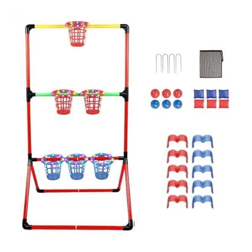 Amagogo Bean -Taschen Bucket Game, Lawn Bean -Taschen werfen Partyspiel, tragbare, Hinterhofspielzeug, werfen für Kleinkindergeschenkepartyzubehör EIN Amagogo Bean -Taschen Bucket Game, Lawn Bean -Taschen werfen Partyspiel, tragbare, Hinterhofspielzeug, werfen für Kleinkindergeschenkepartyzubehör EIN von Amagogo