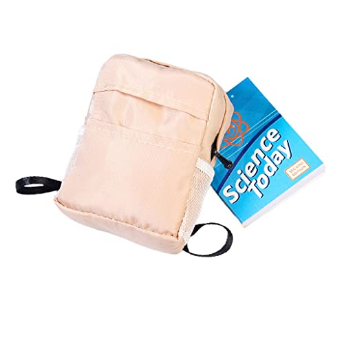 Amagogo Beiger Rucksack Im Maßstab 1/6 mit Buch für 12 Zoll Figurenpuppen Zubehör Amagogo Beiger Rucksack Im Maßstab 1/6 mit Buch für 12 Zoll Figurenpuppen Zubehör von Amagogo