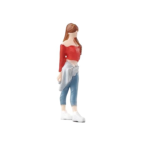 Amagogo Bemalte Figuren, simulierte Figuren, Rollenspielfigur, handbemaltes Kunstharz, stehend, 1/64, Malerfiguren, Menschenfiguren für Diorama-DIY-Szene Amagogo Bemalte Figuren, simulierte Figuren, Rollenspielfigur, handbemaltes Kunstharz, stehend, 1/64, Malerfiguren, Menschenfiguren für Diorama-DIY-Szene von Amagogo