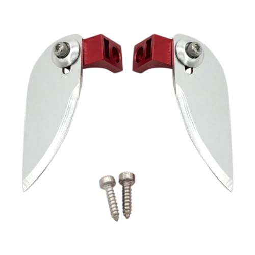Amagogo Brushless Speedboat Modification Rudder Kit Hochleistungsmontage Einfaches Installieren von robustem CNC Propeller Drehen Sie Flossen udi903, Wasserstrahl, 55x20mm von Amagogo