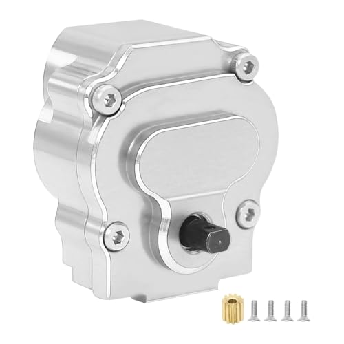 Amagogo CNC Aluminium Getriebe Getriebe Ersatz Ersatzteile 13:1 Metall Professional für 1/18 RC Crawler Auto DIY Zubehör, Argent von Amagogo