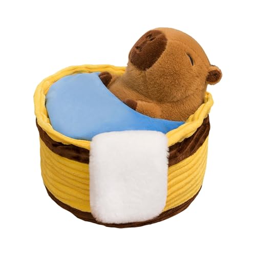 Amagogo Capybara Plüschspielzeug, Capybara Plüschpuppe, Kinderzimmer Dekor gefülltes Capybara Spielzeug ausgestopftes Tier von Amagogo