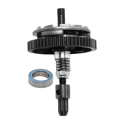 Amagogo Center Differential Upgrades Teil Zubehör Hochleistungsteile für 4x4 Unmontierter Bausatz Slash 4x4, Silber von Amagogo