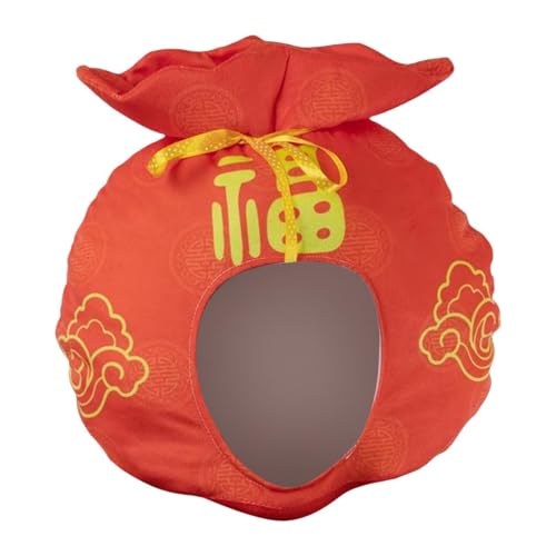 Amagogo Chinesischer Neujahrshut, Cosplay, einzigartige Kostümkappe für Halloween-Bühnenauftritt von Amagogo