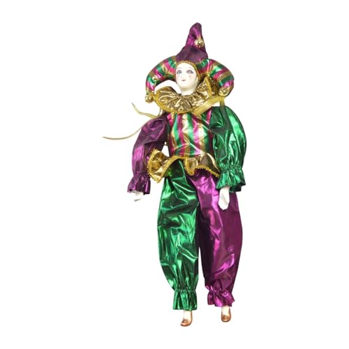 Amagogo Clownpuppe zum Sammeln, Robustes Halloween-Ornament, 47 cm, Puppe für Party, Schreibtisch, Geburtstage, Geschenk-Dekoration Amagogo Clownpuppe zum Sammeln, Robustes Halloween-Ornament, 47 cm, Puppe für Party, Schreibtisch, Geburtstage, Geschenk-Dekoration von Amagogo