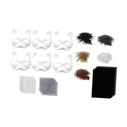 Amagogo DIY Kit Kostüme Accessoires Tiermaske für Frauen Männer Anfänger Halloween, Style D Amagogo DIY Kit Kostüme Accessoires Tiermaske für Frauen Männer Anfänger Halloween, Style D von Amagogo