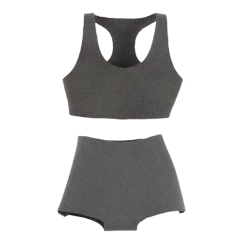 Amagogo Damenkleidung im Maßstab 1/6, lässiges Kostüm, Accessoire, stilvolle Kleidung, Sportbekleidung, Kleidung zum Anziehen von, Grau von Amagogo