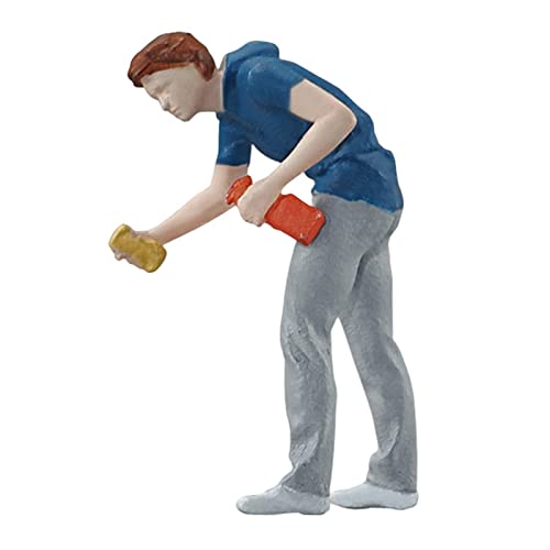 Amagogo Diorama Figur Waschen für Puppenhaus Zubehör Zug Amagogo Diorama Figur Waschen für Puppenhaus Zubehör Zug von Amagogo