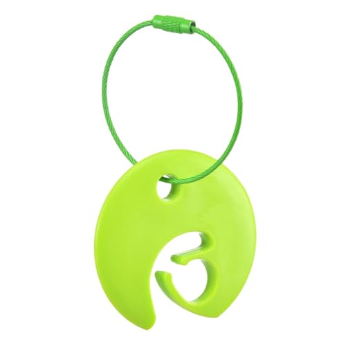 Amagogo Disc Clip Disc Holder Hanging Dedicated Ornament Durable Clasp Clip Compact Disc Carrier Clip for Daily Use, Green von Amagogo