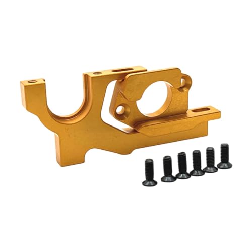 Amagogo Einstellbare Motormontage Motormontage RC -Auto -Upgrade -Zubehör für 1/10 104001 104072 RC -Auto -Ersatzteile, Gold von Amagogo