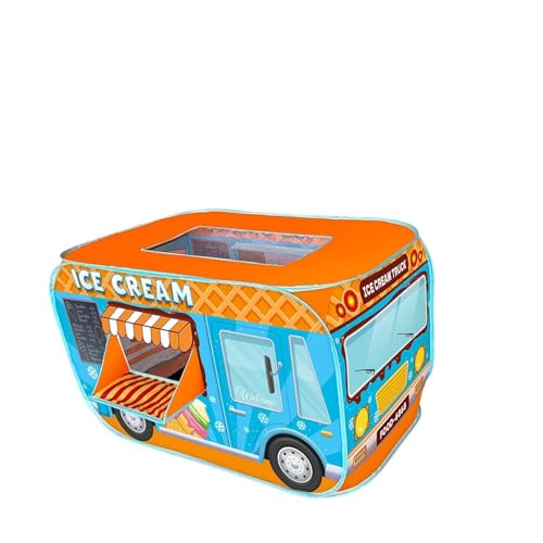 Amagogo Eiswagen-Zelt für drinnen und draußen, kompaktes Fahrzeugspielzeug, Spielhaus, faltbar, für Jungen, Mädchen, Kinder, Geburtstagsgeschenk Amagogo Eiswagen-Zelt für drinnen und draußen, kompaktes Fahrzeugspielzeug, Spielhaus, faltbar, für Jungen, Mädchen, Kinder, Geburtstagsgeschenk von Amagogo