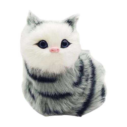 Amagogo Electric Plüsch Spielzeugkatze Interaktive Pet Fake Cat Simuliertes realistisches Kätzchen sitzt mischendem Schwanz, der zum Geburtstag wedelt Amagogo Electric Plüsch Spielzeugkatze Interaktive Pet Fake Cat Simuliertes realistisches Kätzchen sitzt mischendem Schwanz, der zum Geburtstag wedelt von Amagogo