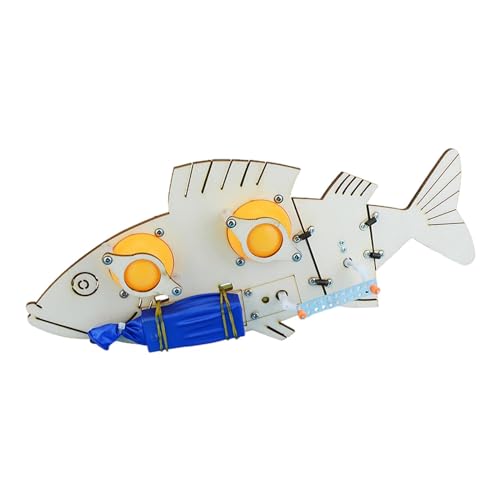Amagogo Elektrischer Fisch, Physikspielzeug, Holzstiel, zusammensetzbares 3D-Holzpuzzle, DIY-Projekte für Kinder ab 7 Jahren, Kinder, Erwachsene, Teenager, von Amagogo