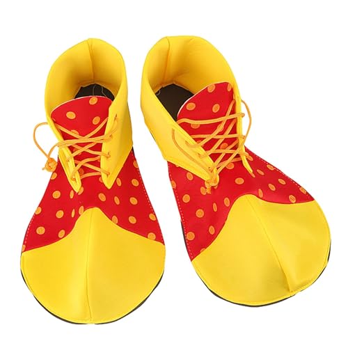 Amagogo Erwachsene Clown-Schuhe, Weihnachtsfeier-Kostüm, Niedliche Erwachsene, Dekorationen, Neuheit, Geschenk, Regenbogen-Schuhe, Schuhe Amagogo Erwachsene Clown-Schuhe, Weihnachtsfeier-Kostüm, Niedliche Erwachsene, Dekorationen, Neuheit, Geschenk, Regenbogen-Schuhe, Schuhe von Amagogo