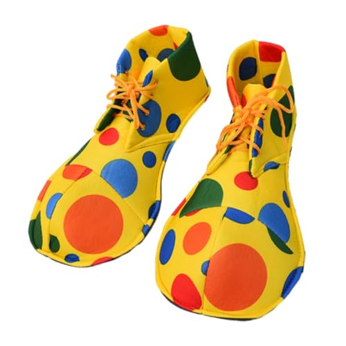Amagogo Erwachsene Clown-Schuhe, Weihnachtsfeier-Kostüm, niedliche Erwachsene, Dekorationen, Neuheit, Geschenk, Regenbogen-Schuhe, Schuhe, D von Amagogo