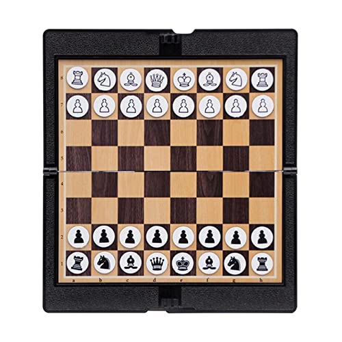Amagogo Faltbares Magnetisches Schachspiel Tragbare Brieftasche Schachspiele von Amagogo