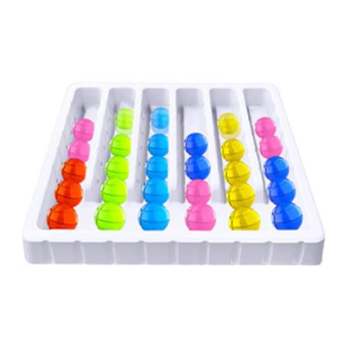 Amagogo Farbsortierspielzeug, Farbball Rückgabespiel, Geschenkerkennungs Lernspielzeug, Passendes Sensorikspielzeug für Die Feinmotorik, für Kinder Amagogo Farbsortierspielzeug, Farbball Rückgabespiel, Geschenkerkennungs Lernspielzeug, Passendes Sensorikspielzeug für Die Feinmotorik, für Kinder von Amagogo