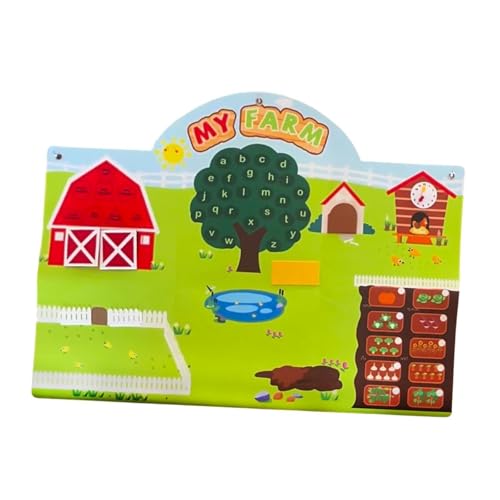 Amagogo Farbtiere Story Board Set Storytelling Early Learning Interactive Play für den Kindergarten von Amagogo