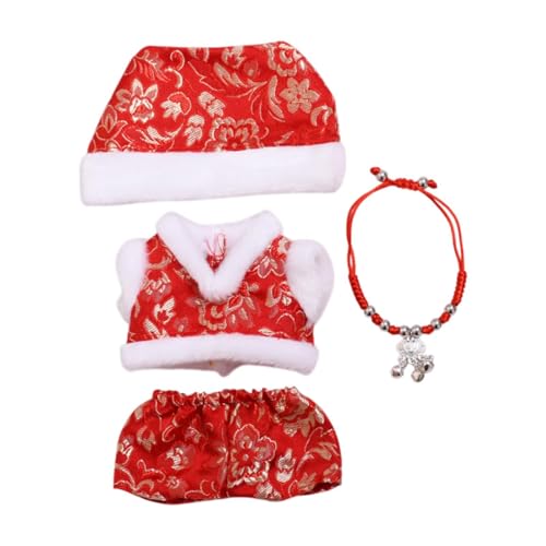 Amagogo Festliche Puppenkleidung zum Anziehen für Kinder, Geburtstagsgeschenk mit Hut, Puppenzubehör, Anhänger, Puppenoutfits, Puppenhosen für 15-cm-Puppen Amagogo Festliche Puppenkleidung zum Anziehen für Kinder, Geburtstagsgeschenk mit Hut, Puppenzubehör, Anhänger, Puppenoutfits, Puppenhosen für 15-cm-Puppen von Amagogo