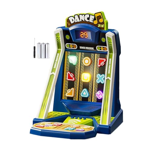 Amagogo Fingertanz-Spielkonsole, schnelles Push-Spiel, mehrere Spielmodi, Spielzeug, leuchtendes Zappelspiel, Arcade-Spiele für Kinder, Erwachsene, Teenager , Blau von Amagogo