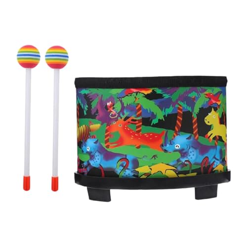 Amagogo Floor Tom Drum Bongo Drum, 9,92 Zoll Montessori Musikgeschenke mit Mallet Drum für Kleinkinder für Rhythmus, Tanz Amagogo Floor Tom Drum Bongo Drum, 9,92 Zoll Montessori Musikgeschenke mit Mallet Drum für Kleinkinder für Rhythmus, Tanz von Amagogo