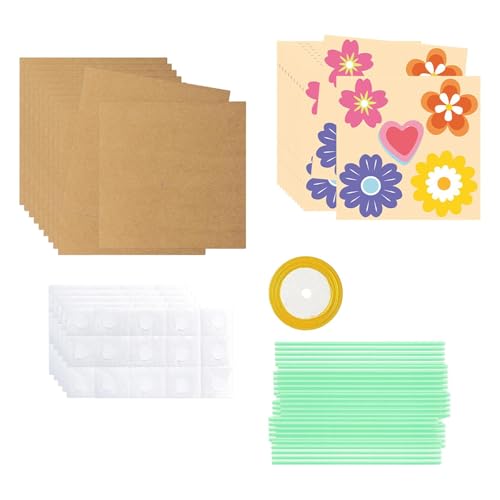 Amagogo Flower Bouquet Craft Kit, Machen Sie Ihr eigenes Blumenstrauß, kreativ, Blumenpapierhandwerk DIY für die Schule, Valentinstag, Aktivitäten, 12 Stück Amagogo Flower Bouquet Craft Kit, Machen Sie Ihr eigenes Blumenstrauß, kreativ, Blumenpapierhandwerk DIY für die Schule, Valentinstag, Aktivitäten, 12 Stück von Amagogo