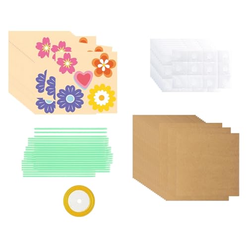 Amagogo Flower Bouquet Craft Kit, Machen Sie Ihr eigenes Blumenstrauß, kreativ, Blumenpapierhandwerk DIY für die Schule, Valentinstag, Aktivitäten, 24 Stück Amagogo Flower Bouquet Craft Kit, Machen Sie Ihr eigenes Blumenstrauß, kreativ, Blumenpapierhandwerk DIY für die Schule, Valentinstag, Aktivitäten, 24 Stück von Amagogo