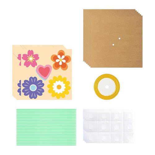 Amagogo Flower Bouquet Craft Kit, Machen Sie Ihr eigenes Blumenstrauß, kreativ, Blumenpapierhandwerk DIY für die Schule, Valentinstag, Aktivitäten, 6 Stück Amagogo Flower Bouquet Craft Kit, Machen Sie Ihr eigenes Blumenstrauß, kreativ, Blumenpapierhandwerk DIY für die Schule, Valentinstag, Aktivitäten, 6 Stück von Amagogo