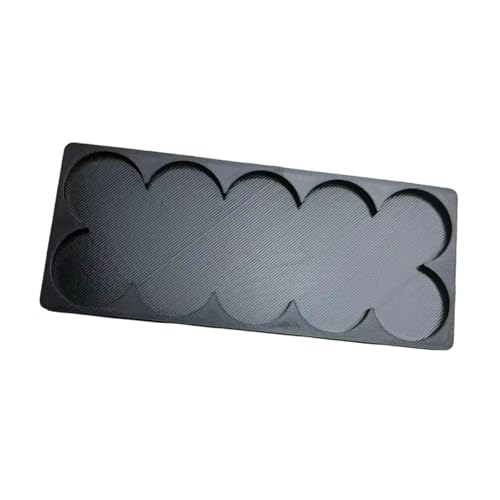 Amagogo Formation Rank Tray Kreis Display Tray 32mm Display Sockel Miniatur Spielsystem für Figuren, Style E von Amagogo