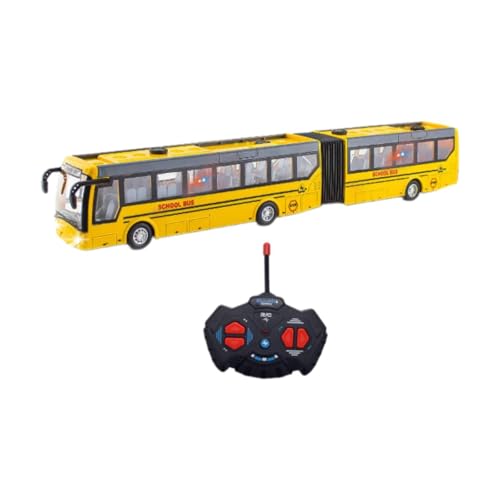 Amagogo Funkferngesteuerter Bus, Ferngesteuertes Auto, Maßstab 1:32, Türen zum Öffnen, Geschenke, 27 MHz, realistische Lichter, Schulbus, Modell, Spielbus, Gelb Lang Amagogo Funkferngesteuerter Bus, Ferngesteuertes Auto, Maßstab 1:32, Türen zum Öffnen, Geschenke, 27 MHz, realistische Lichter, Schulbus, Modell, Spielbus, Gelb Lang von Amagogo