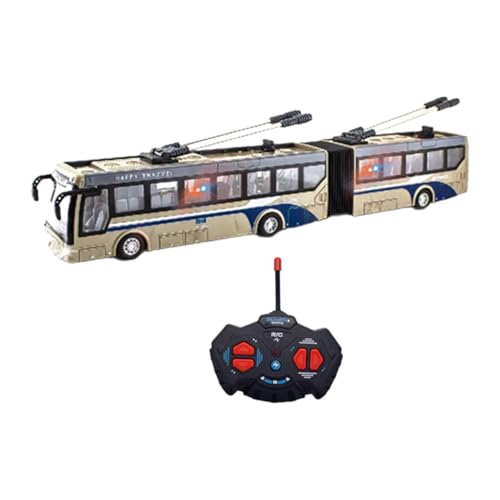 Amagogo Funkferngesteuerter Bus, Ferngesteuertes Auto, Maßstab 1:32, Türen zum Öffnen, Geschenke, 27 MHz, realistische Lichter, Schulbus, Modell, Spielbus, Gold Lang Amagogo Funkferngesteuerter Bus, Ferngesteuertes Auto, Maßstab 1:32, Türen zum Öffnen, Geschenke, 27 MHz, realistische Lichter, Schulbus, Modell, Spielbus, Gold Lang von Amagogo
