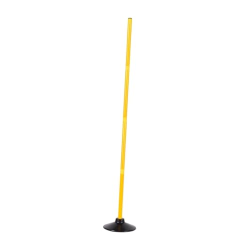 Amagogo Fußballtraining Marker, Fußballschild, tragbares Fußballtraining für Fußballfußball -Pole -Basis -Set für Sport Skating, 2 M von Amagogo