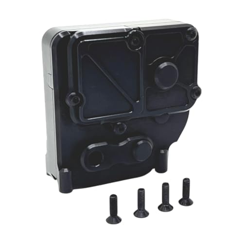 Amagogo Getriebe Häuser Teile Getriebeabdeckungsschale Zubehör ersetzt für H12Y H12Y 1:12 RC Model Car Toy Teil Crawler, Schwarz von Amagogo