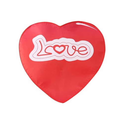 Amagogo Herzkostüm für den Valentinstag, Valentinstagskleidung, Requisiten, rotes Liebesoberteil, Kleid, Kostüm für Halloween, Party, Rollenspiele, xL von Amagogo