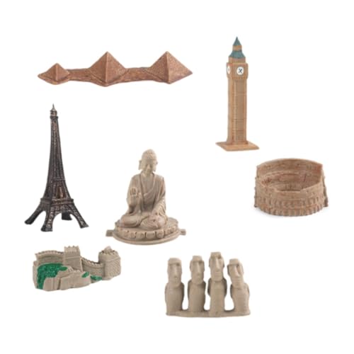 Amagogo Historische Wahrzeichen Bausätze Architektur Set Architektur Welt Gebäude Modell Reise Um Die Welt für Home Kid, 7 Stück Amagogo Historische Wahrzeichen Bausätze Architektur Set Architektur Welt Gebäude Modell Reise Um Die Welt für Home Kid, 7 Stück von Amagogo