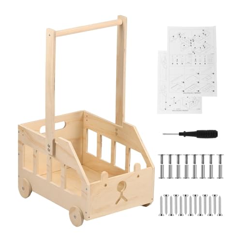 Amagogo Holz-Babyparty-Kistenschrank, Baby-Aufbewahrungsbox, DIY-Aufbewahrungsbox, Babykorb mit Griff für Babyparty, Neugeborene Amagogo Holz-Babyparty-Kistenschrank, Baby-Aufbewahrungsbox, DIY-Aufbewahrungsbox, Babykorb mit Griff für Babyparty, Neugeborene von Amagogo