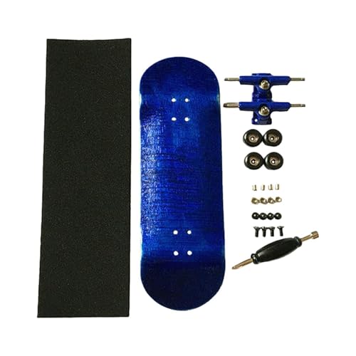 Amagogo Holz Fingerboard Spielzeugparty Favoriten Sporttraining kleines Finger -Skateboard -Fingerbrett für Kinder Mädchen Jungen Erwachsene Männer Frauen, Blau Amagogo Holz Fingerboard Spielzeugparty Favoriten Sporttraining kleines Finger -Skateboard -Fingerbrett für Kinder Mädchen Jungen Erwachsene Männer Frauen, Blau von Amagogo