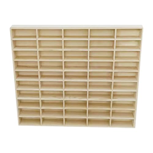 Amagogo Holz-Spielzeugauto-Vitrine, Spielzeugautos-Organizer, 50 Fächer, Modellauto-Ausstellungsständer für Minifiguren, Action-Figuren, Miniaturen Amagogo Holz-Spielzeugauto-Vitrine, Spielzeugautos-Organizer, 50 Fächer, Modellauto-Ausstellungsständer für Minifiguren, Action-Figuren, Miniaturen von Amagogo