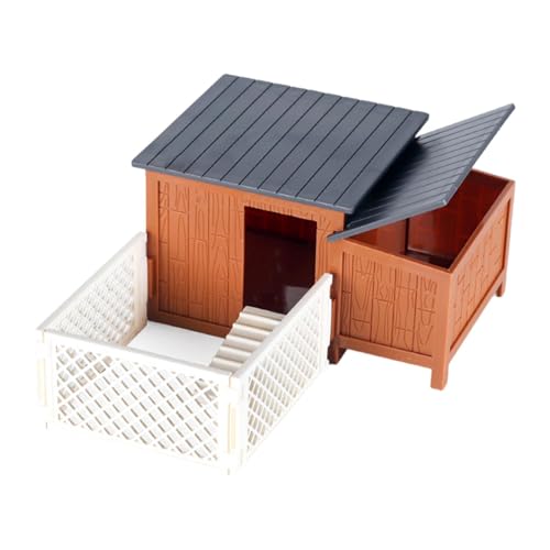 Amagogo Hühnchen -Käfig -Gebäude Spielzeuglandschaftslandschaft Modell Mikrolandschaft Interaktive Treppe Geschenk Bauernhaus Spielzeug für Kinder, Zaun Amagogo Hühnchen -Käfig -Gebäude Spielzeuglandschaftslandschaft Modell Mikrolandschaft Interaktive Treppe Geschenk Bauernhaus Spielzeug für Kinder, Zaun von Amagogo
