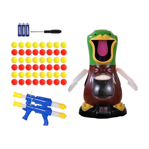 Amagogo Hungry Ducks Schaumstoff-, Spielzeug, Indoor-Aktivität mit Beleuchtung, Wettbewerbsspiele, Doppelsprüher 48 Kugel Amagogo Hungry Ducks Schaumstoff-, Spielzeug, Indoor-Aktivität mit Beleuchtung, Wettbewerbsspiele, Doppelsprüher 48 Kugel von Amagogo