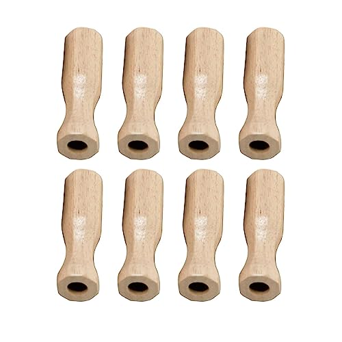Amagogo Kicker-Tisch-Griff, Tischfußball-Griffe, Tischfußball-Tischteile für Kinder für Tischfußball-Liebhaber, Fußball-Teil, Holz Farbe Amagogo Kicker-Tisch-Griff, Tischfußball-Griffe, Tischfußball-Tischteile für Kinder für Tischfußball-Liebhaber, Fußball-Teil, Holz Farbe von Amagogo