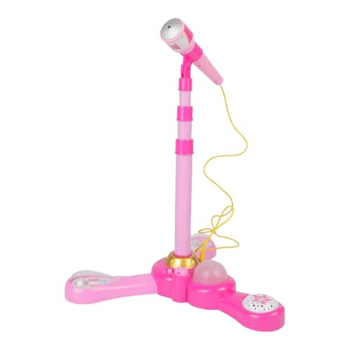 Amagogo Kids Microfon Stand in Lautsprecher Musik Gesangsspielzeug singen Mikrofonspielzeugkinder Karaoke -Maschine für den heutigen Urlaub von Amagogo