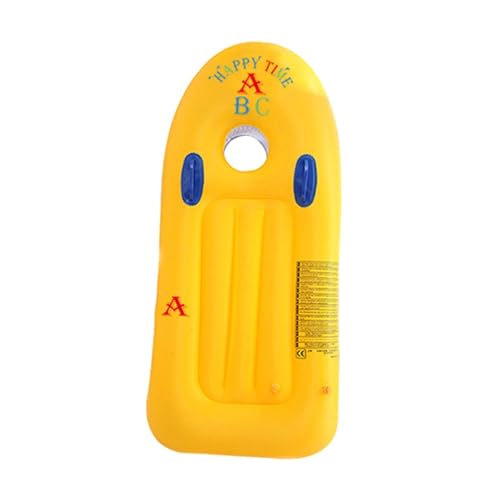 Amagogo Kinder aufblasbare Surfbrett Wasser Schwimmer, Jungen Mädchen, aufblasbare Pool Floß Surf Body Board für Pool Beach, Gelb Amagogo Kinder aufblasbare Surfbrett Wasser Schwimmer, Jungen Mädchen, aufblasbare Pool Floß Surf Body Board für Pool Beach, Gelb von Amagogo