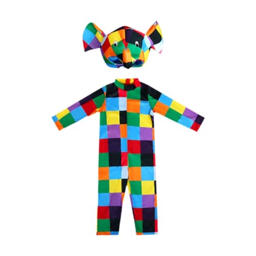 Amagogo Kinderkostüm Overall Cosplay Karneval Overall für Kindergarten Welttag des Buches, M von Amagogo