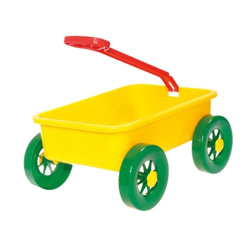Amagogo Kinderwagen Spielzeug Baufahrzeug Sommer Sandspielzeug Trolley Kinderwagen Wagen für den Sommer, Gelb von Amagogo