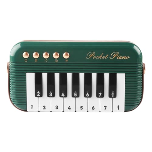 Amagogo Klaviertastatur für Kinder, Silikongriff, Musik-Lerninstrument, Spielzeug, für 4–6 Jahre , GrÜn Amagogo Klaviertastatur für Kinder, Silikongriff, Musik-Lerninstrument, Spielzeug, für 4–6 Jahre , GrÜn von Amagogo